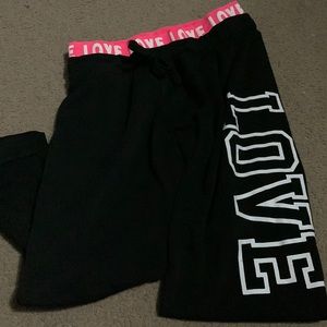 Love pink sweats
